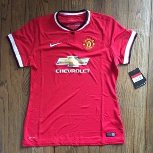 2014 Manchester United Women’s Home Jersey - Large